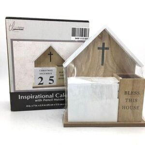 Inspirational Calendar “Bless This House” Christmas